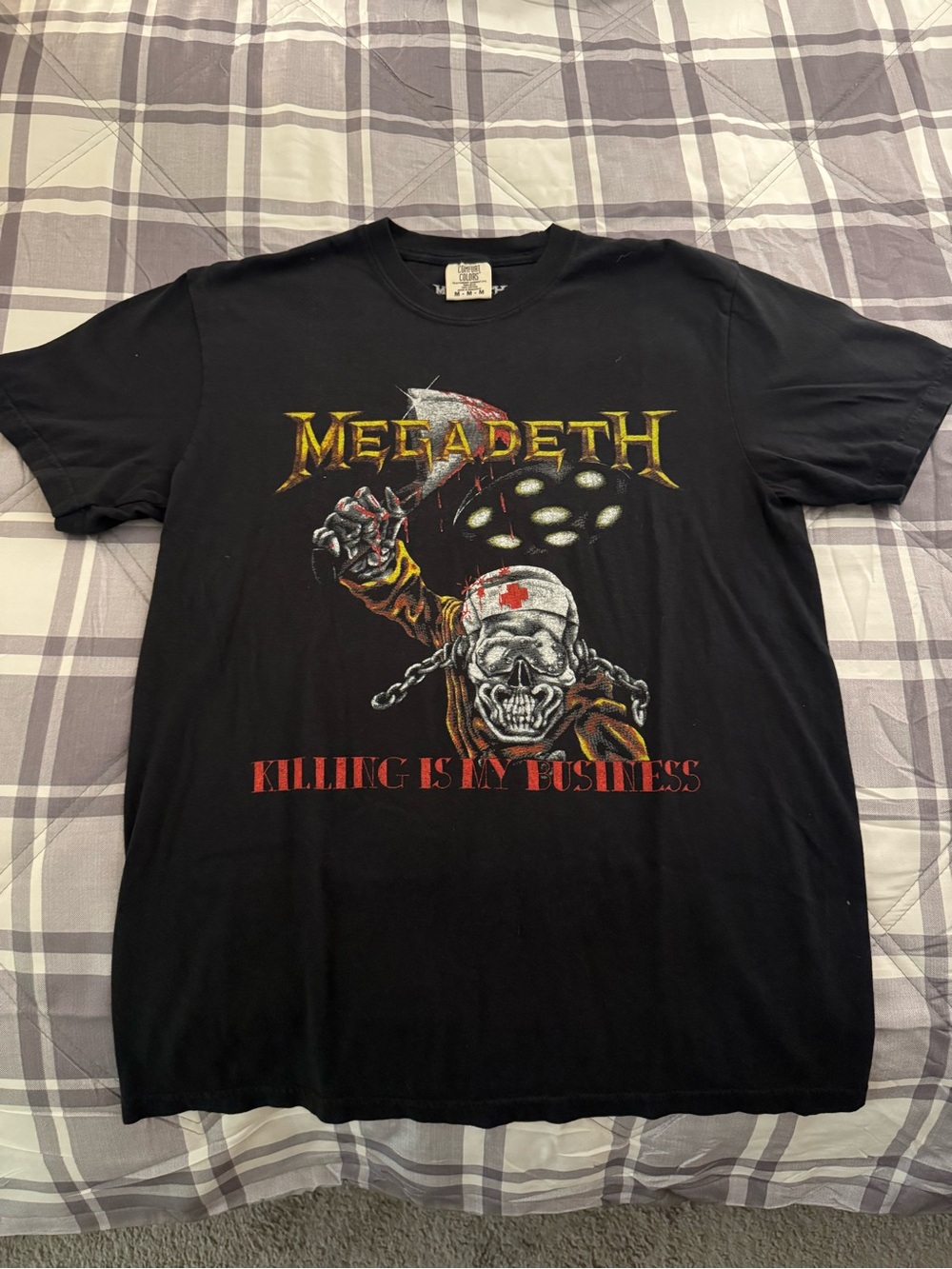 Megadeth tour shirt